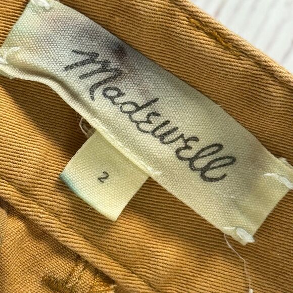 Madewell Pleated Taper Wide-Leg Pants size 2 - Picture 11 of 12